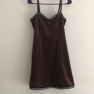 Vintage Brown corduroy dress